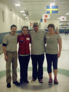 This is my team with the amazingly talented Val Sweeting. Val isn't returning this year, probably because she's still tired from yelling at me.